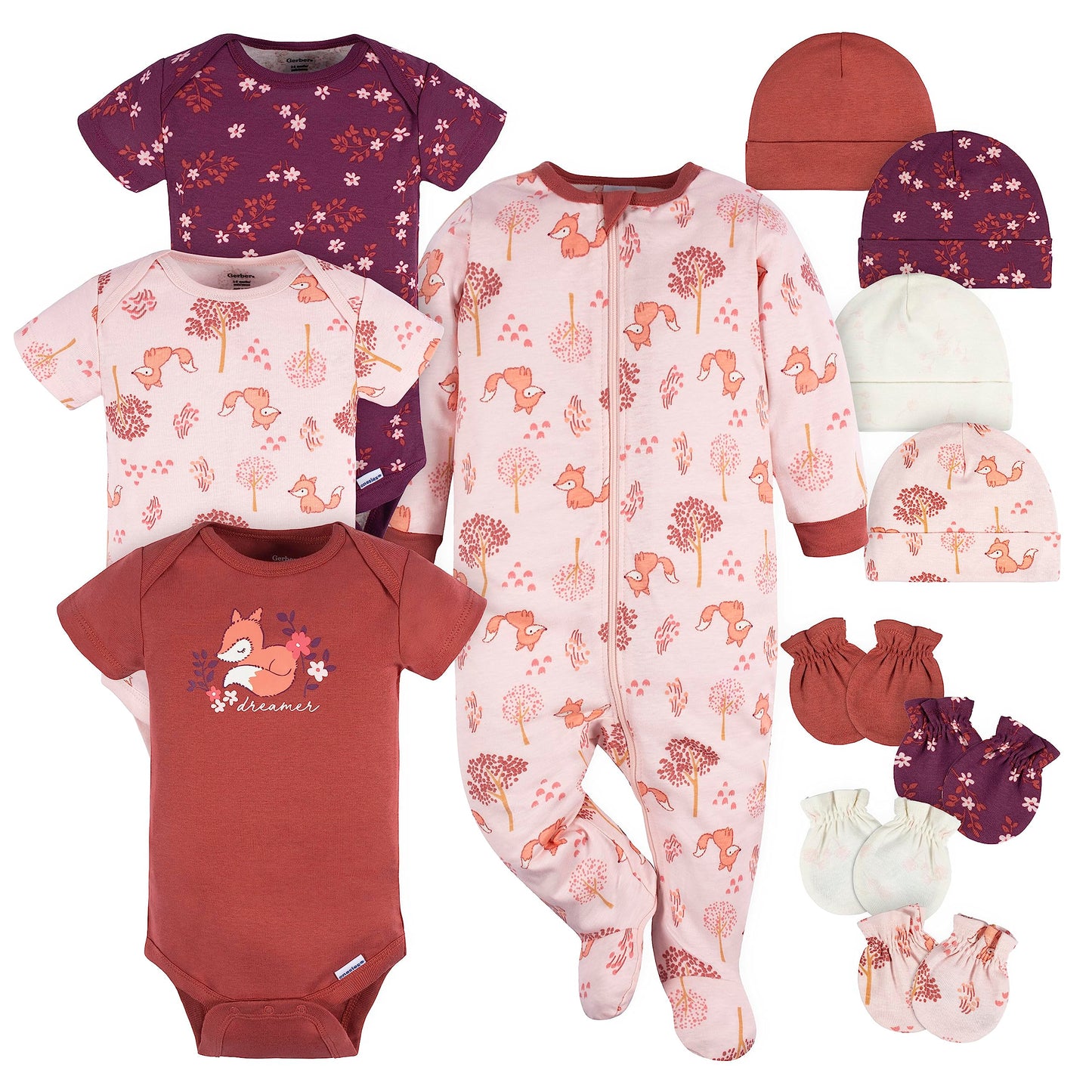 Gerber baby-girls Boys and Girls 12 Piece Layette Gift Set